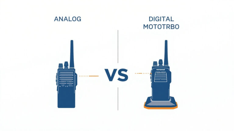 Dijital ve Analog Telsiz Farki: Neden Motorola MOTOTRBO Secmelisiniz?